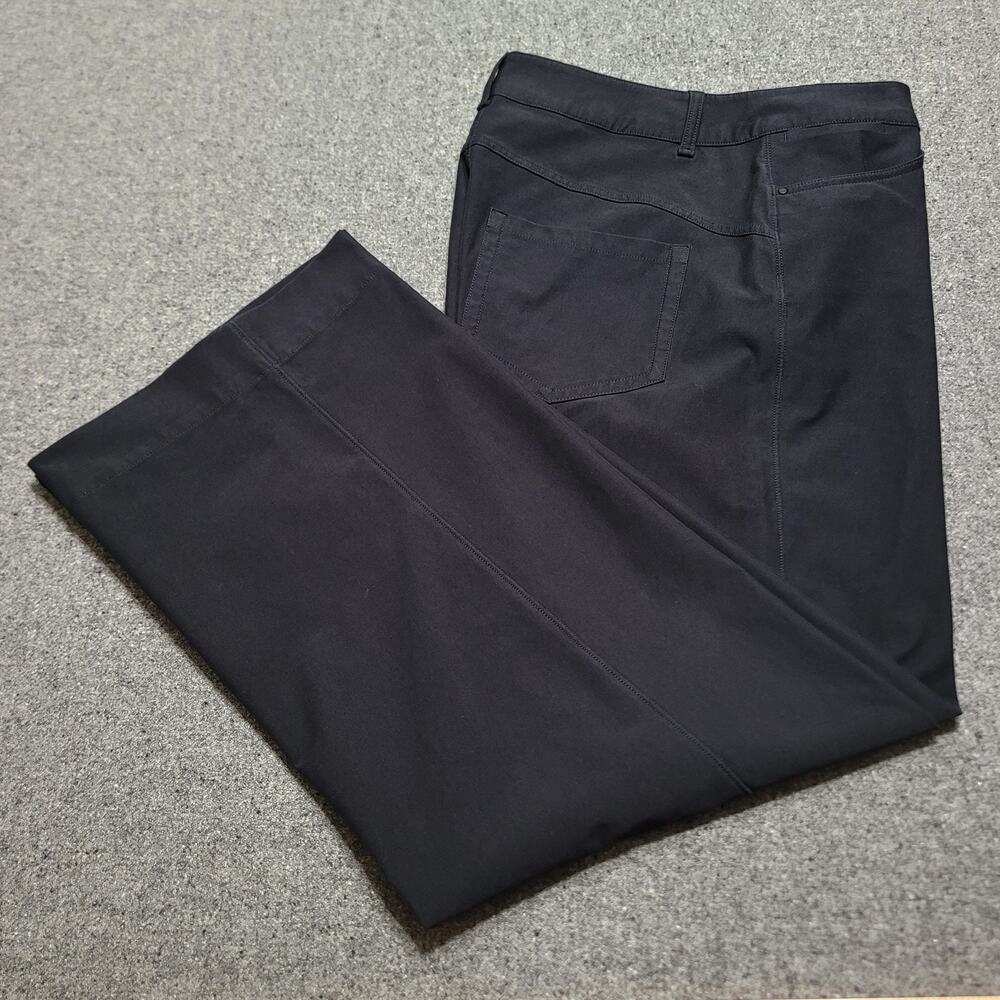Lululemon Pants Womens 31 Black City Sleek Wide Leg Light Utilitech High Rise